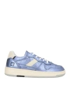 Date D. A.t. E. Woman Sneakers Light Blue Size 5.5 Leather In Blue
