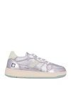 Date D. A.t. E. Woman Sneakers Lilac Size 7 Leather In Purple