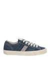 Date D. A.t. E. Woman Sneakers Navy Size 6.5 Leather