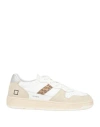 Date D. A.t. E. Woman Sneakers Off White Size 5.5 Leather In White