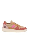 Date D. A.t. E. Woman Sneakers Sand Size 5.5 Leather In Nude