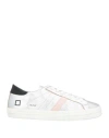 Date D. A.t. E. Woman Sneakers Silver Size 5.5 Leather In Silver