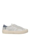 Date D. A.t. E. Woman Sneakers Silver Size 6.5 Leather