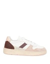 Date D. A.t. E. Woman Sneakers White Size 5.5 Calfskin In White
