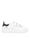 Date D. A.t. E. Woman Sneakers White Size 5.5 Leather In White