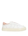 Date D. A.t. E. Woman Sneakers White Size 6.5 Leather In White
