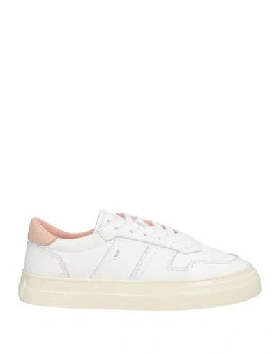 Date D. A.t. E. Woman Sneakers White Size 6.5 Leather