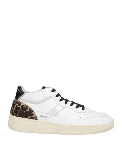 Date D. A.t. E. Woman Sneakers White Size 6.5 Leather