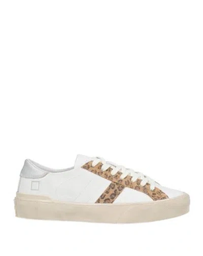 Date D. A.t. E. Woman Sneakers White Size 6.5 Leather