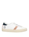 Date D. A.t. E. Woman Sneakers White Size 6.5 Leather In White