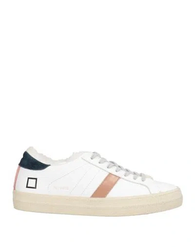 Date D. A.t. E. Woman Sneakers White Size 6.5 Leather