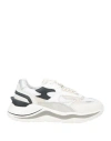 Date Fuga Sneakers In White Suede And Fabric In White