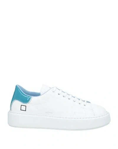 Date D. A.t. E. Woman Sneakers White Size 7 Leather