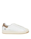 Date D. A.t. E. Woman Sneakers White Size 7 Leather In White