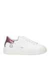Date D. A.t. E. Woman Sneakers White Size 7 Leather In White