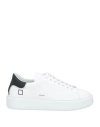 Date D. A.t. E. Man Sneakers White Size 7 Soft Leather In White