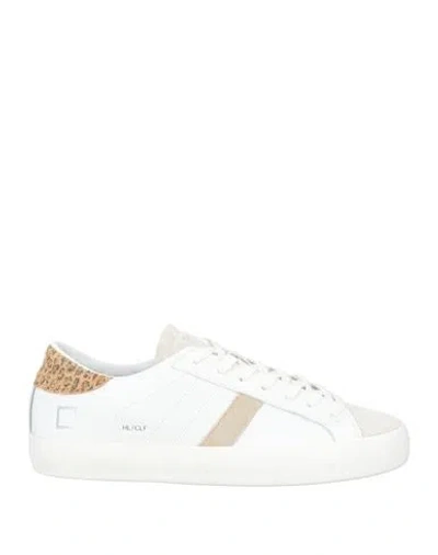 Date D. A.t. E. Woman Sneakers White Size 8.5 Leather