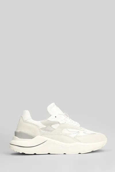 Date D.a.t.e. Fuga Pony Sneakers In White