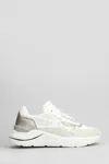Date D.a.t.e. Running Sneakers In Nylon And Suede In White