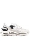 Date Fuga Sneakers In White Suede And Fabric