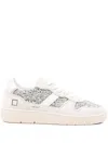 Date Glitter-detailing Sneakers In Multi