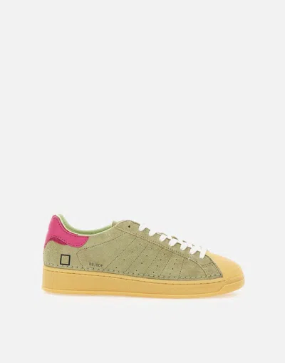 Date D.a.t.e. Suede Green Base Sneakers