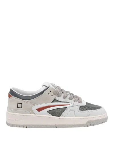 Date D.a.t.e Grey Torneo Pop Sneakers In Gray