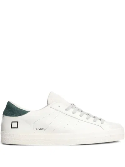 Date Hill Leather Sneakers In White