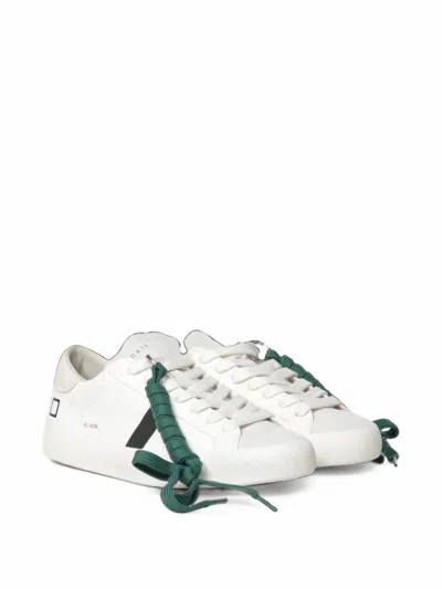 Date Hill Logo-print Leather Sneakers In White