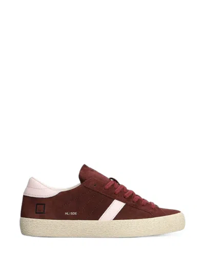 Date Hill Low Block Suede Panelled Sneakers In Multi