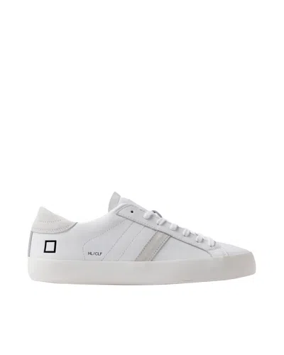 Date Hill Low Calf Trainers In White