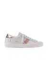 Date D.a.t.e. Leather Hill Sneakers D.a.t.e. In White