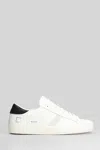 Date D.a.t.e. Hill Low Calf Sneakers In White