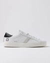 Date D.a.t.e. Hill Low White Black Sneaker In White
