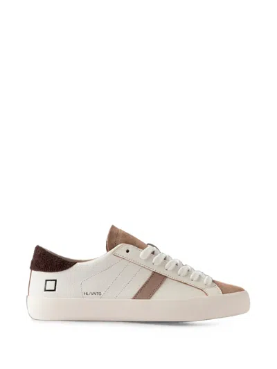 Date Hill Low Leather Low-top Sneakers In White