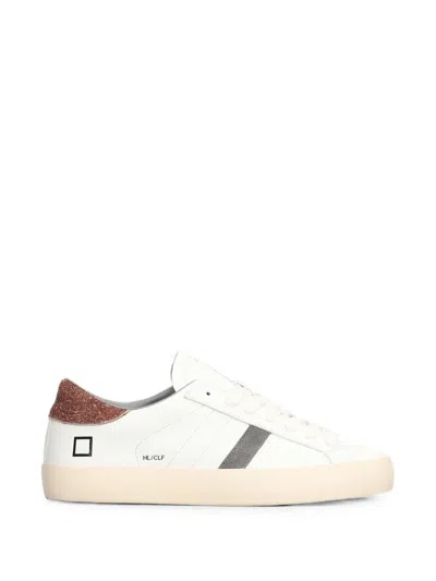 Date Hill Low Leather Panelled Sneakers In Animal Print