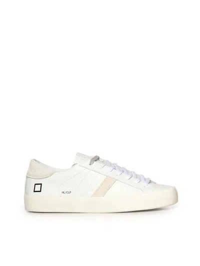 Date Hill Low Leather Sneaker In White