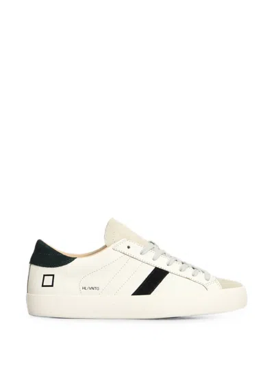 Date Hill Low Leather Sneakers In White