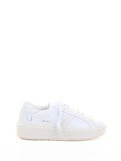Date D.a.t.e Hill Low Platform Sneakers In Leather