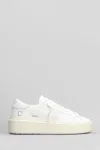 Date D.a.t.e. Hill Low Platform Sneakers In White