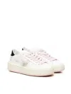 Date D.a.t.e. Hill Low Platform White Leather Sneakers