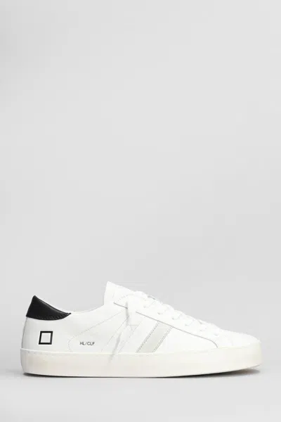 Date D.a.t.e. Hill Low Sneakers In White