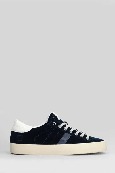 Date D.a.t.e. Hill Low Sneakers In Black