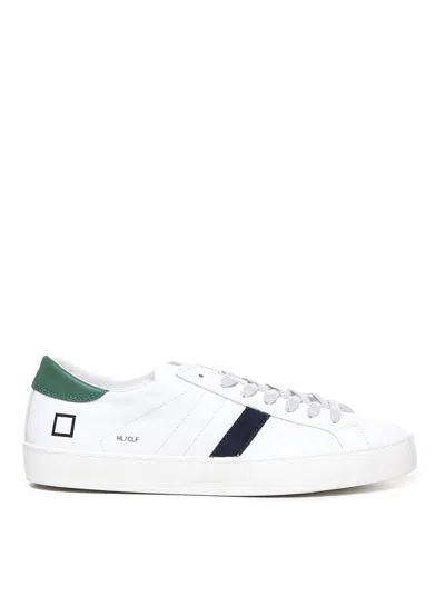 Date Hill Low Leather Sneakers In White