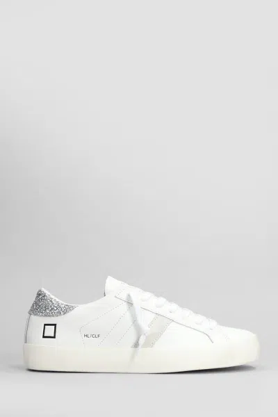 Date D.a.t.e. Hill Low Sneakers In White