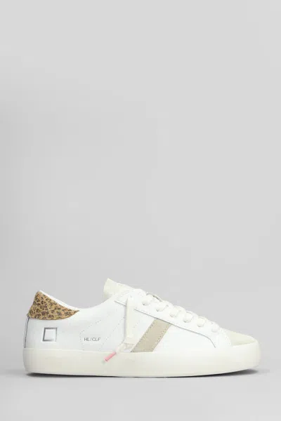 Date D.a.t.e. Hill Low Sneakers In White