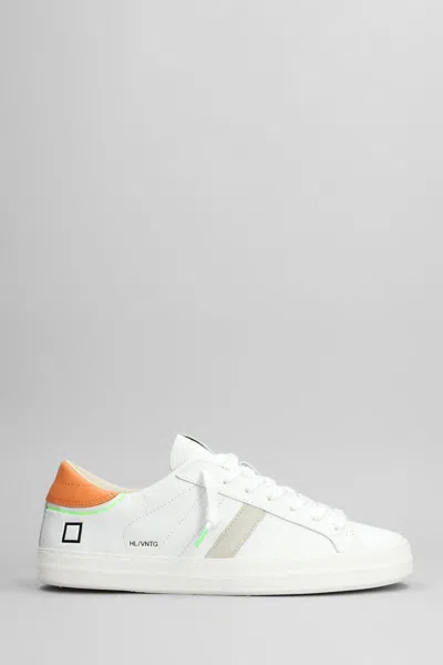 Date D.a.t.e. Hill Low Sneakers In White