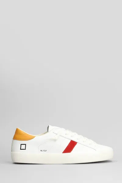 Date D.a.t.e. Hill Low Sneakers In White