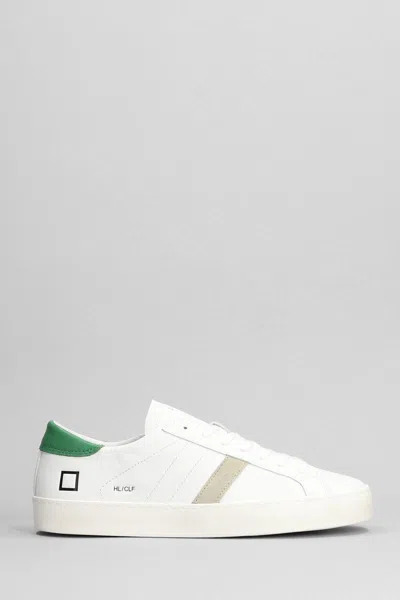 Date D.a.t.e. Hill Low Sneakers In White
