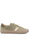 Date Hill Low Suede Leather Sneakers In Green